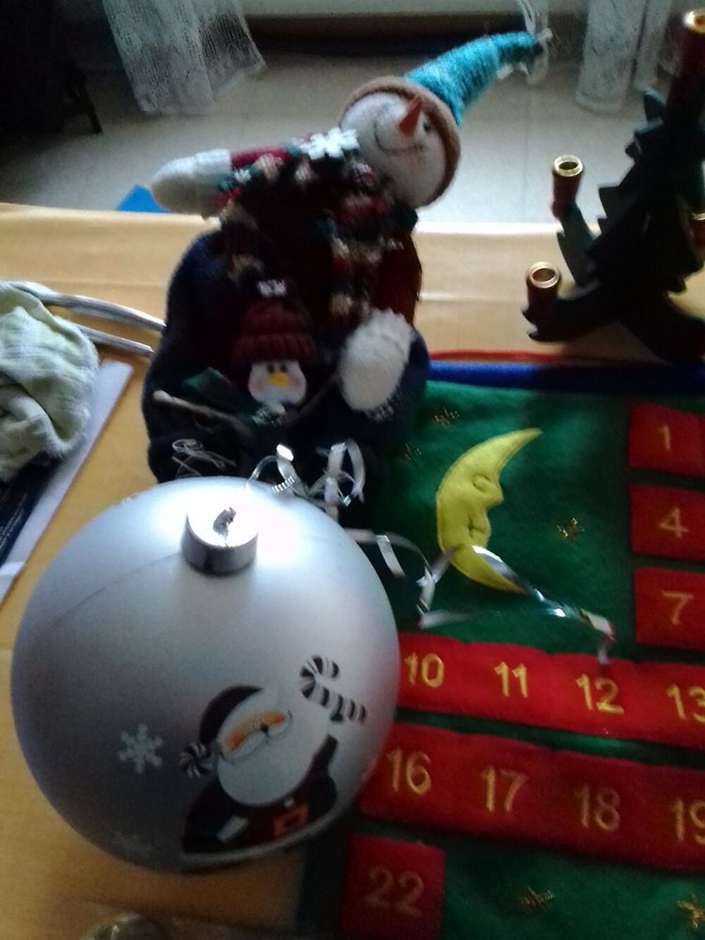 D&eacute;coration de noel D�coration