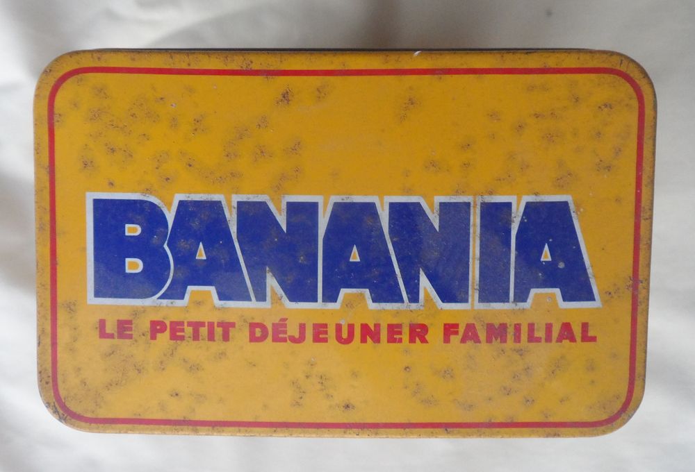 Boite vide ancienne de BANANIA Collector y'a bon ?' BANANIA
