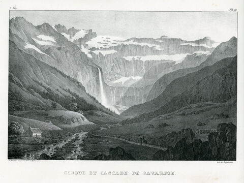 Lithographie Pyrnes 30 Bordeaux (33)