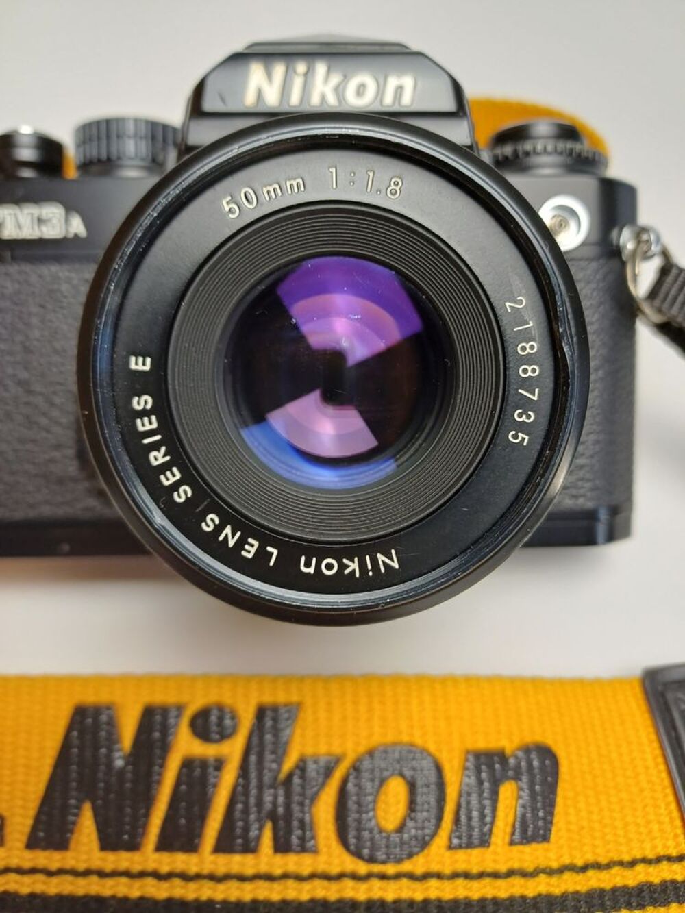 Nikon FM3a Noire argentique ? Excellent &eacute;tat + manuel + 50mm Photos/Video/TV