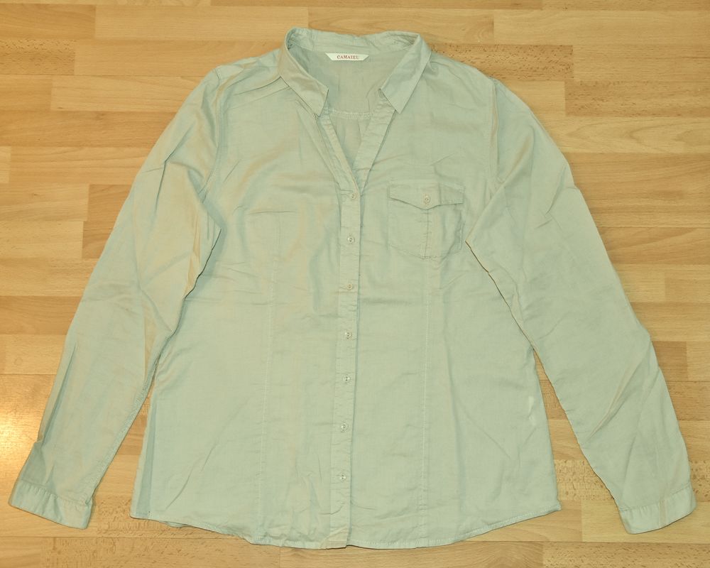 Chemise beige. Taille:38. Camaieu. Tr&egrave;s bon &eacute;tat
Vêtements