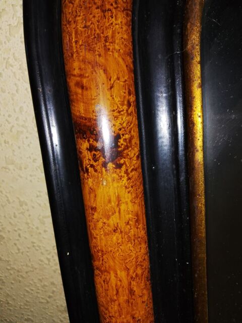 Miroir entourage bois vernis 60 Bordeaux (33)