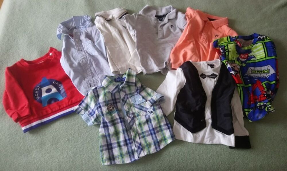 Lot v&ecirc;tements b&eacute;b&eacute; Vêtements enfants
