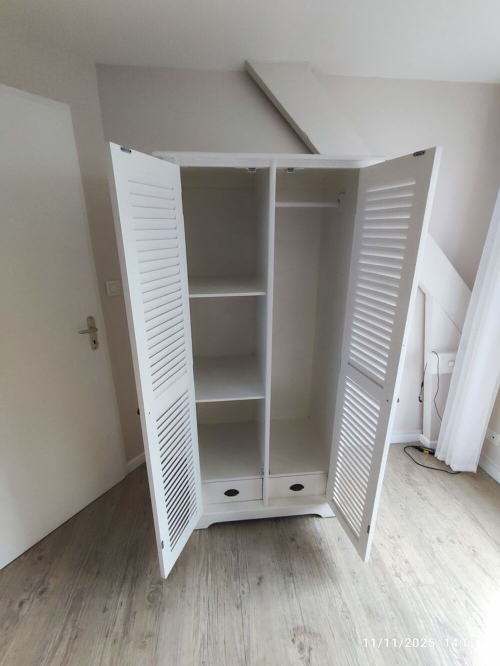Dressing - Armoire 2 portes blanc Meubles