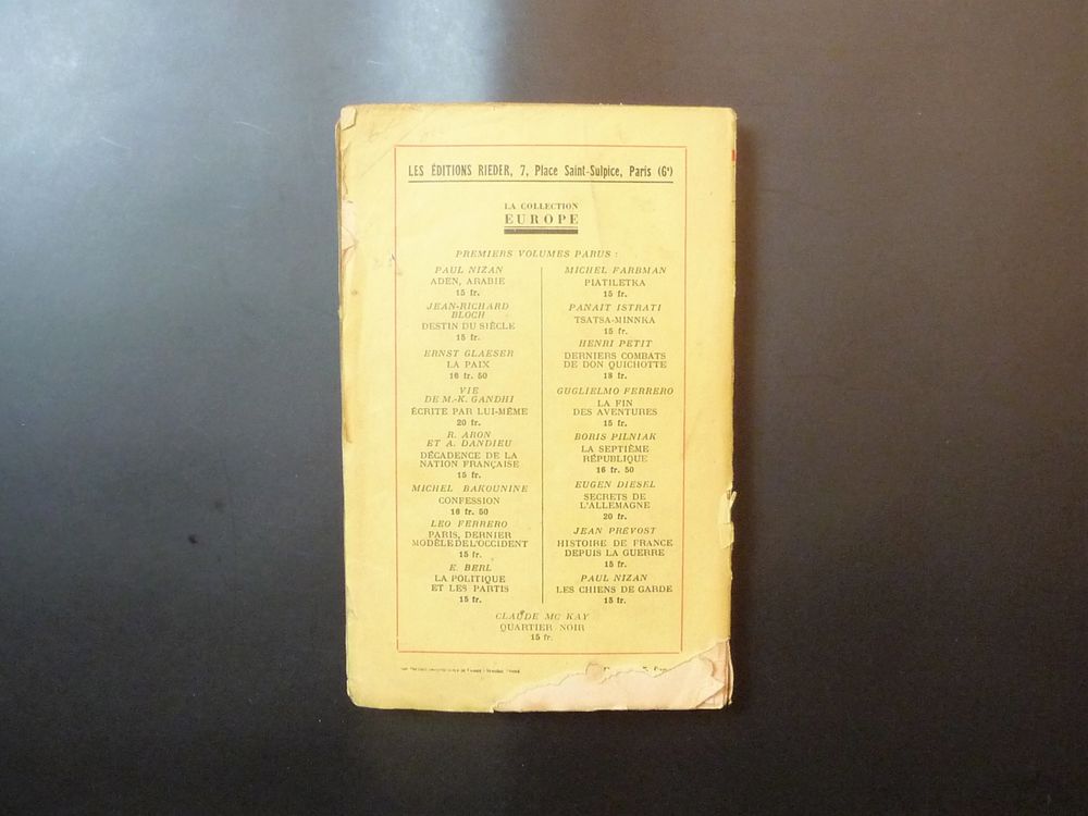 Dame de Lyon- Joseph Jolinon- 1932- Les Editions Rieder Livres et BD