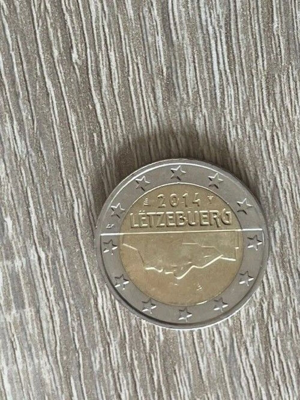 Pi&egrave;ce de monnaie - 2 €UROS L&Euml;TZEBUERG 2014 (Luxembourg) 