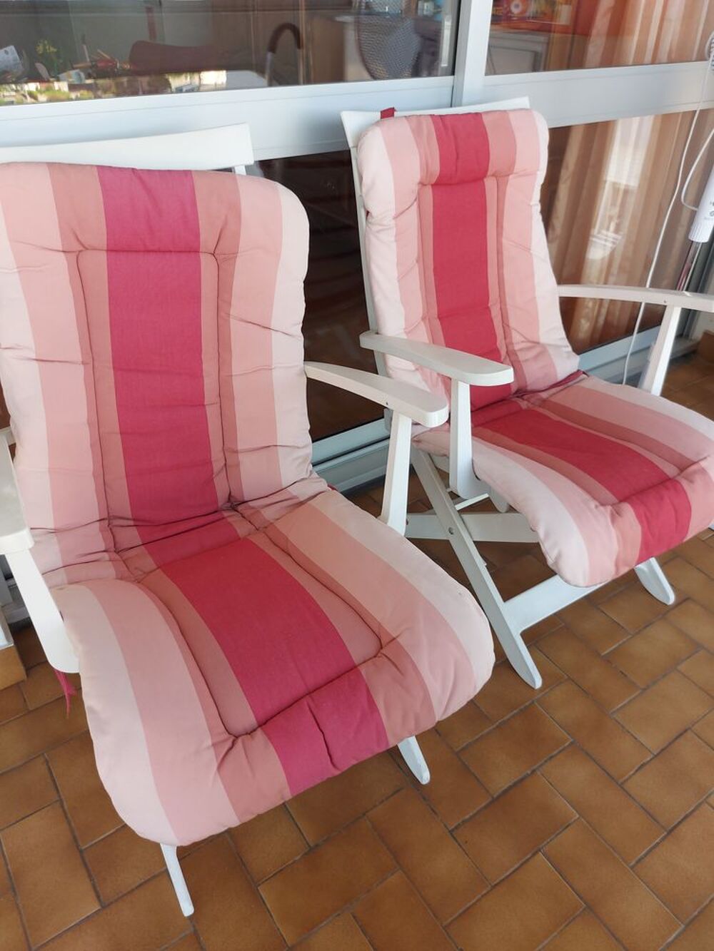 Table et 2 fauteuils Jardin