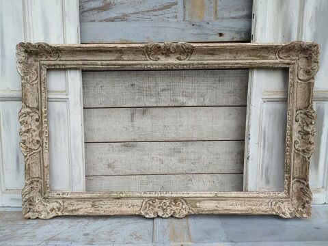 Ancien Grand Cadre Montparnasse Feuillure 84,9cm x 45,2cm.  1 Loches (37)