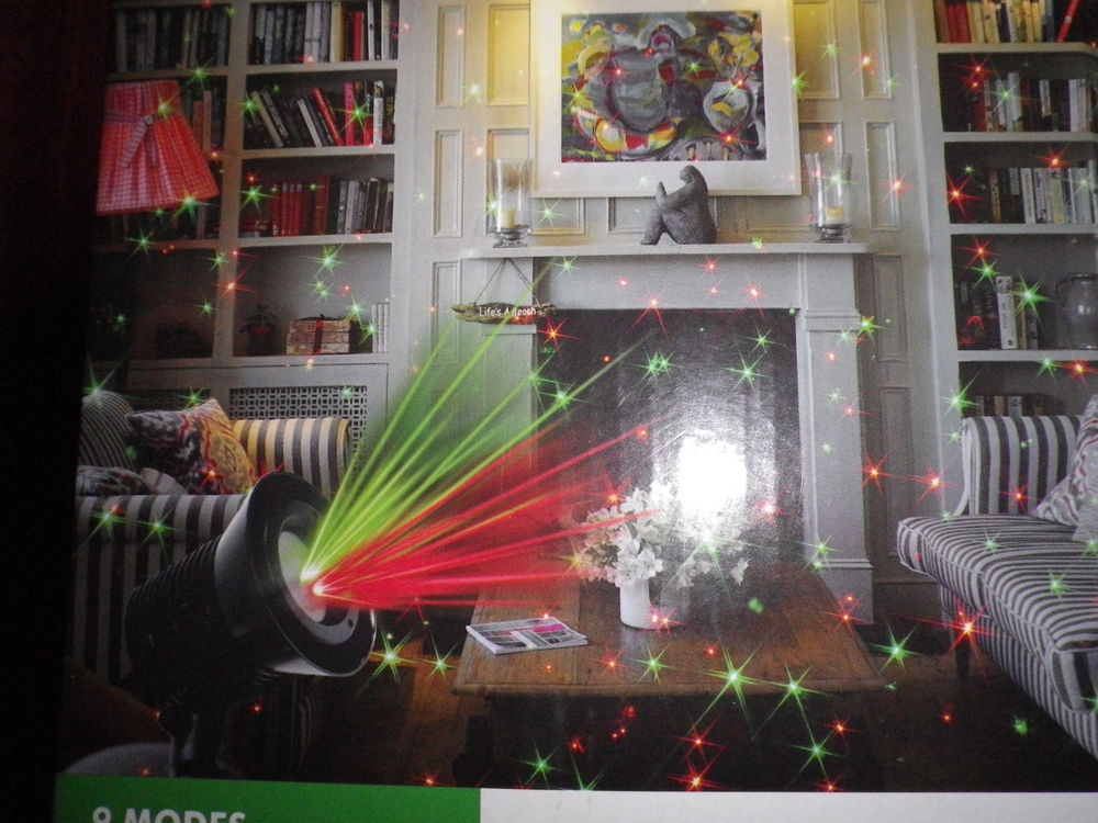  2 PROJECTEURS LASER 1 MAGIC DECO + 1 STAR SHOWER Décoration