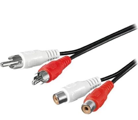 câble 2 RCA mâle / 2 RCA femelle neuf 4 Beauchamp (95)