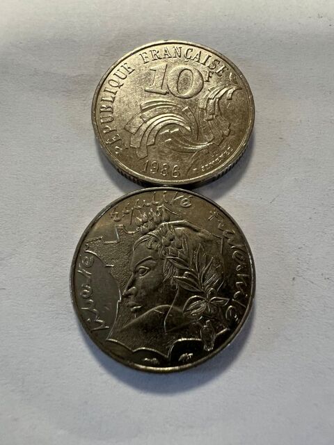 10 Francs 1986 Jimenez. 10 Pierrelaye (95)