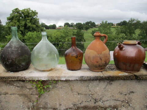 LOT DE POTERIE ANCIENNE PLUS DEUX DAME JEANNE 30 Roanne (42)