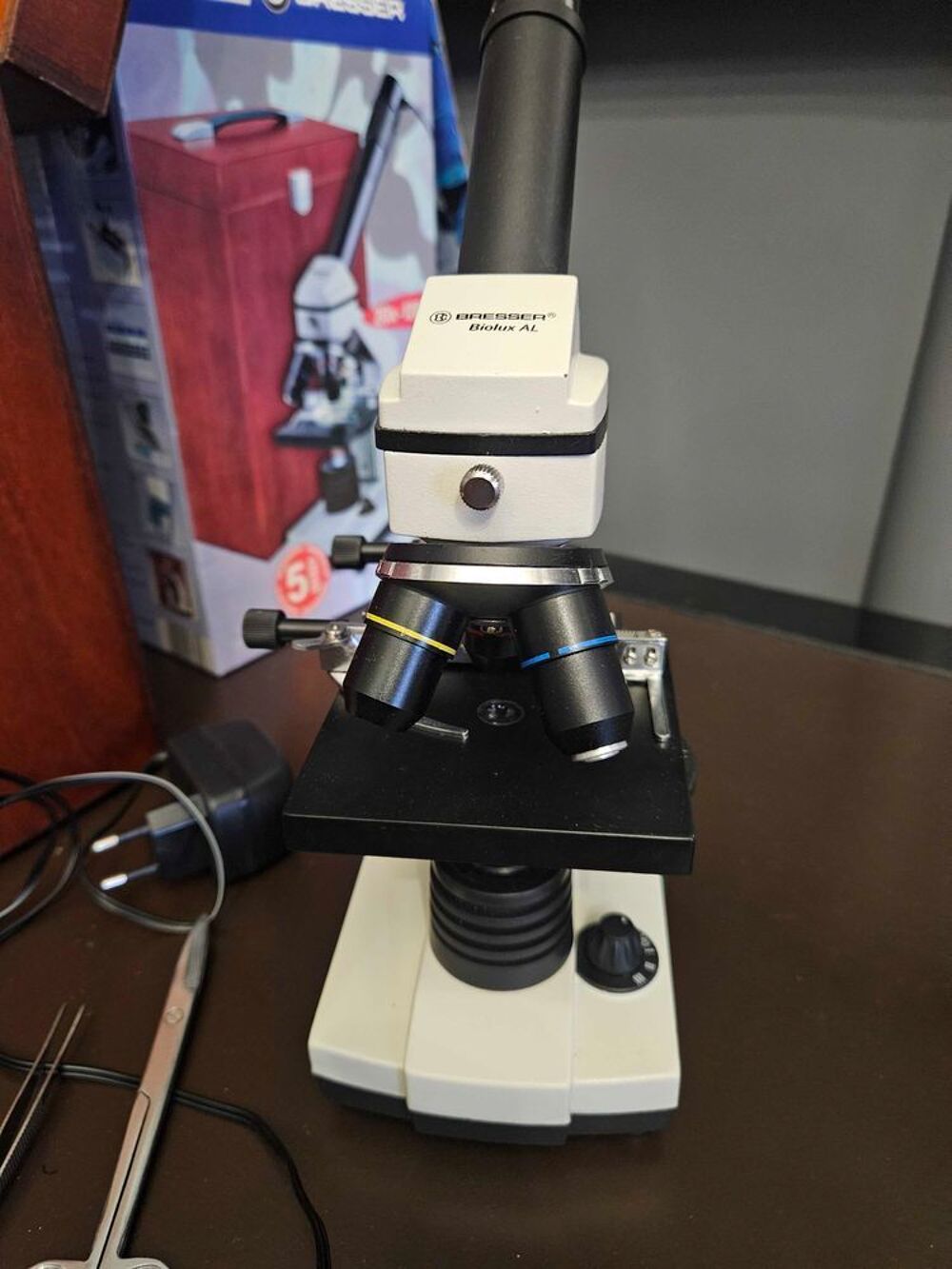 Microscope Bresser Biolux AL 20x-1280x PC Ocular Jeux / jouets