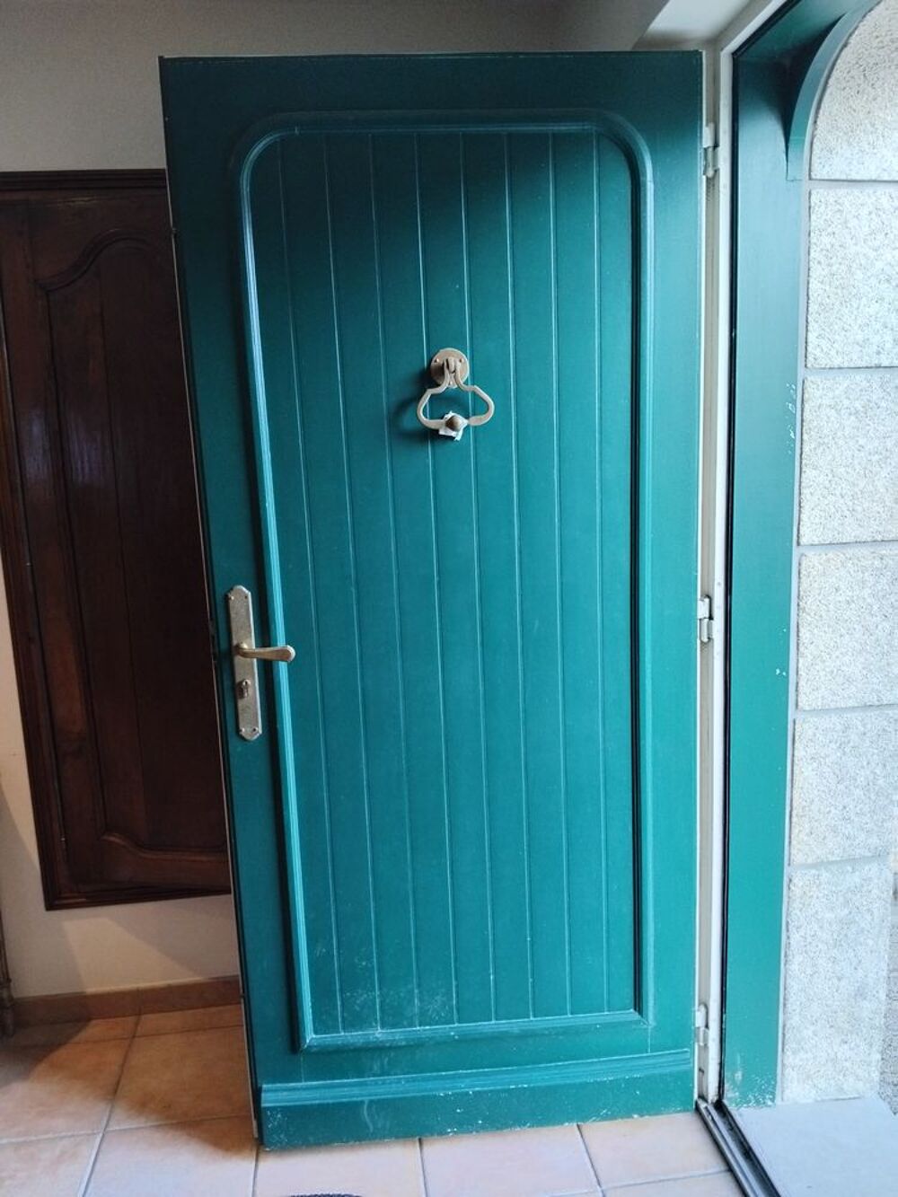 PORTE ENTR&Eacute;E BOIS MASSIF Bricolage