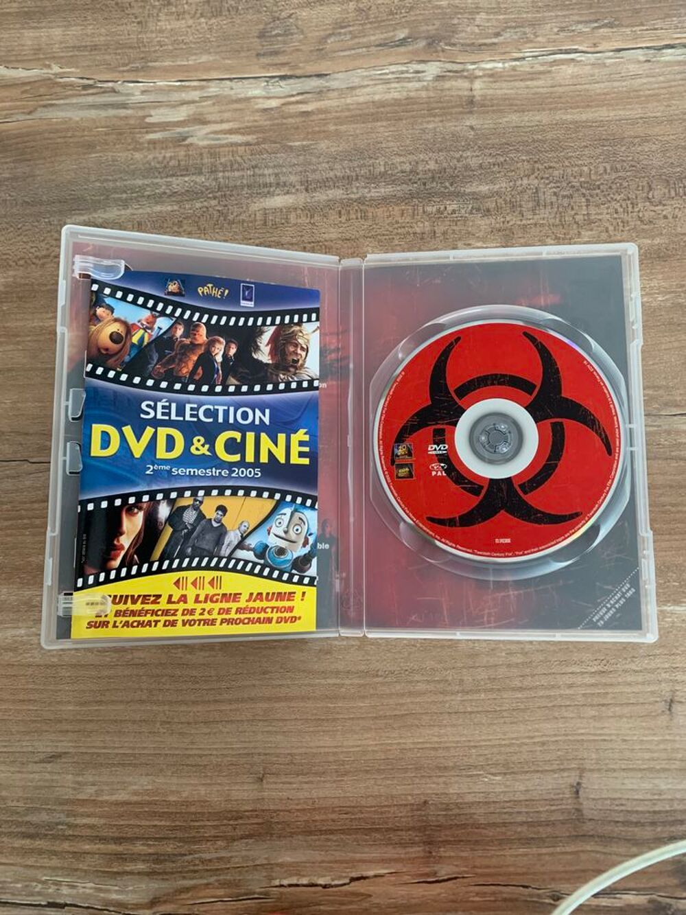 DVD " 28 jours plus tard " DVD et blu-ray