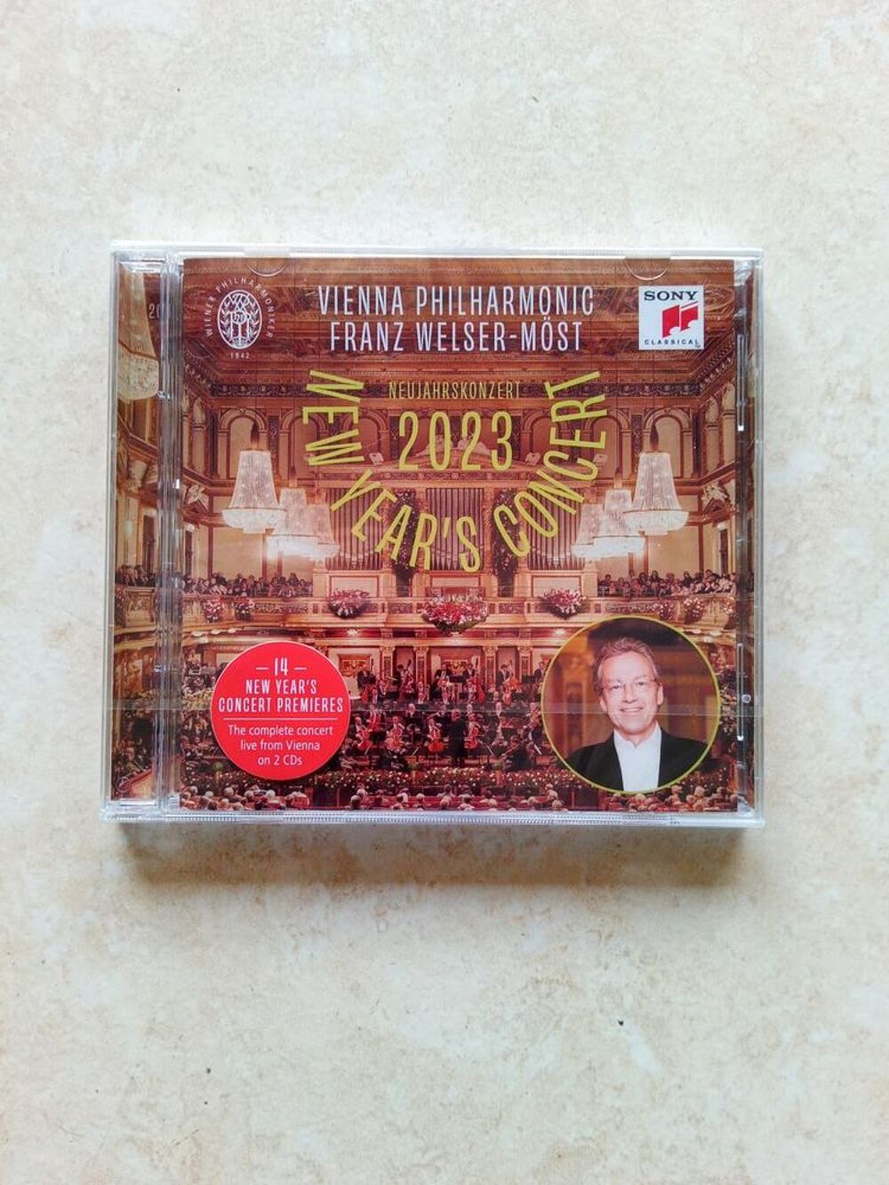 CD New year's concert 2023 - Frank Welser-M&ouml;st (Neuf) CD et vinyles
