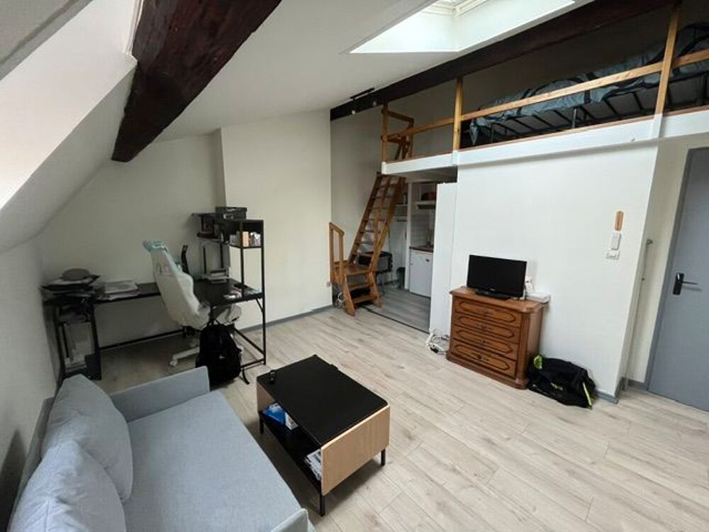 Location Appartement NANCY CENTRE T1 NEUVE 35m2 COIN NUIT EN MEZZANINE Nancy