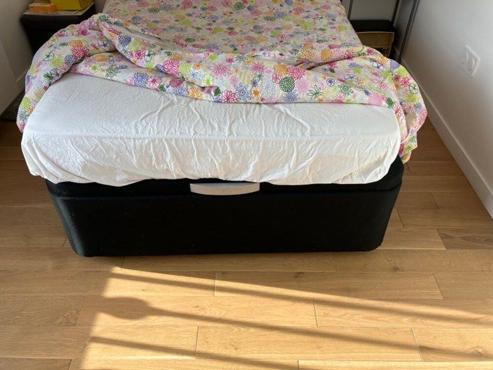 Lit coffre en 120 Compagnie du Lit - Mod&egrave;le Easybox Paris Meubles