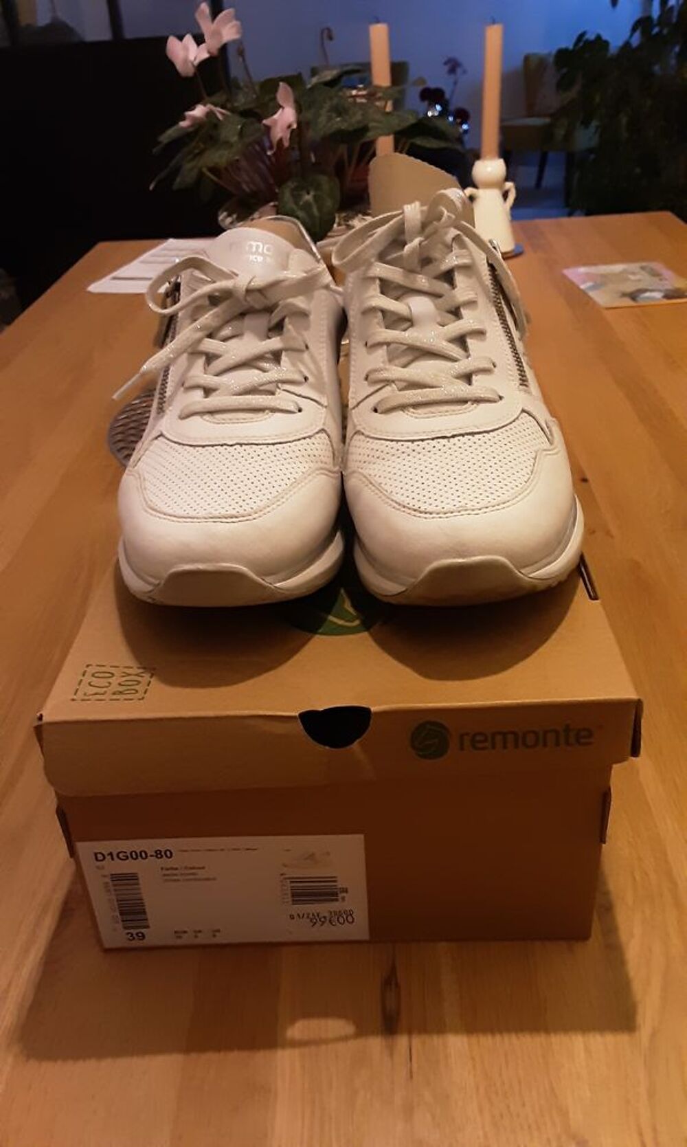 Chaussure Femme Blanche D&eacute;tails Mode Chaussures