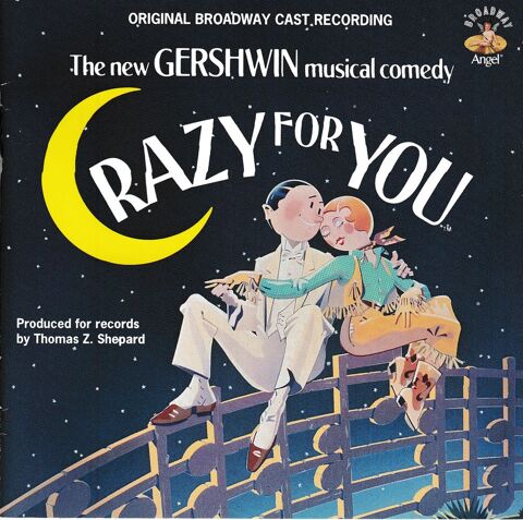 CD    Crazy For You     Gershwin     Musical Comedy Broadway 5 Antony (92)