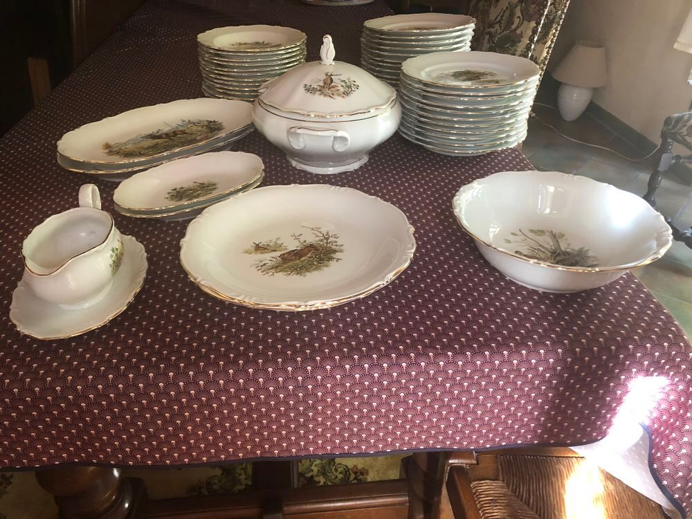 Vaisselle porcelaine de Baviere Décoration