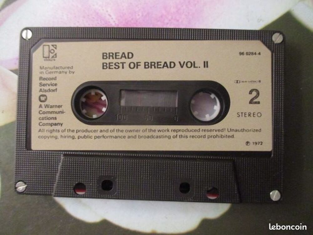 Cassette audio Bread CD et vinyles