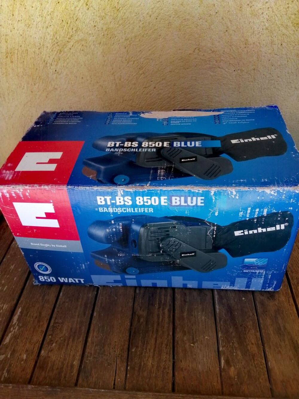 Ponceuse &agrave; bande Einhell BT-BS 850/1 E Bricolage