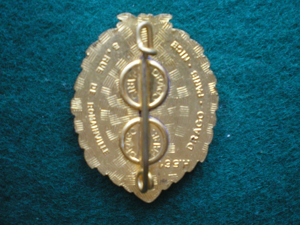 Insigne de Sant&eacute; - 9&deg; S.I.M.Section d'infirmiers Militaires. 