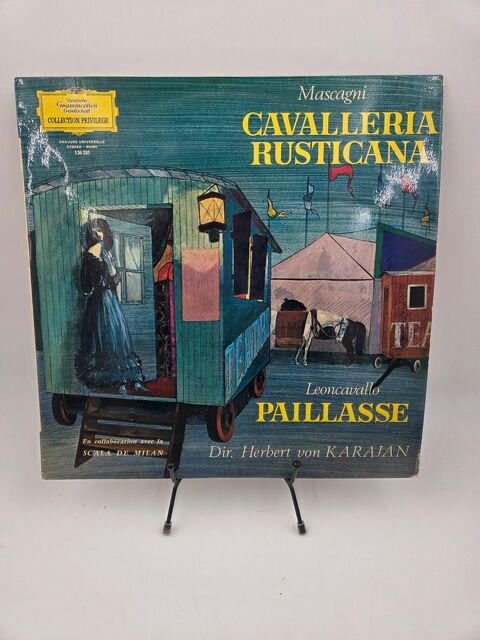 Vinyle 33 tours Mascagni Cavalleria Rusticana & Leoncavallo  5 Vulbens (74)