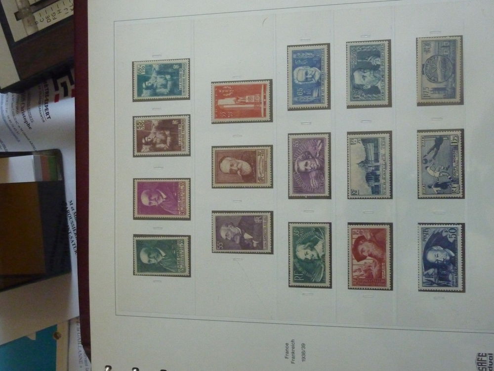 Vente collection de timbres personnelle 