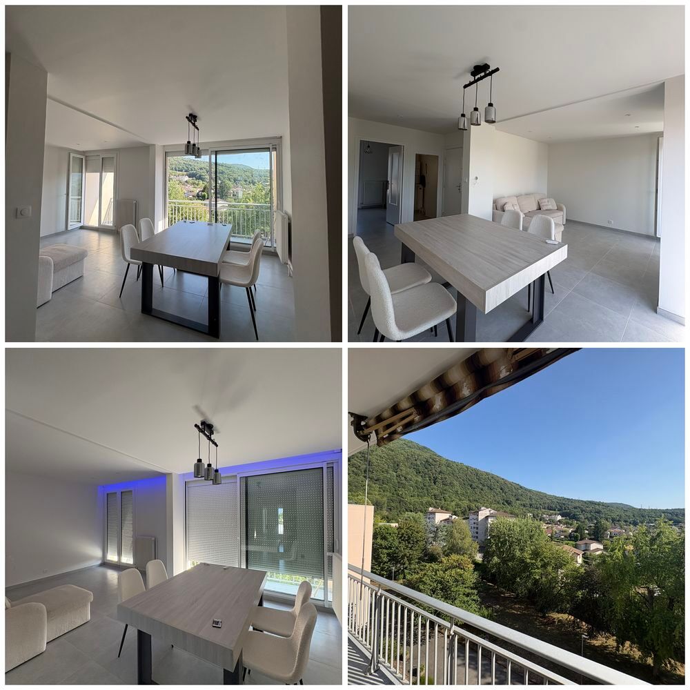 Location Appartement COLOCATION T4 MEUBLÉ ? 3 CHAMBRES ? ENTIÈREMENT RÉNOVÉ ? VUE Poisat