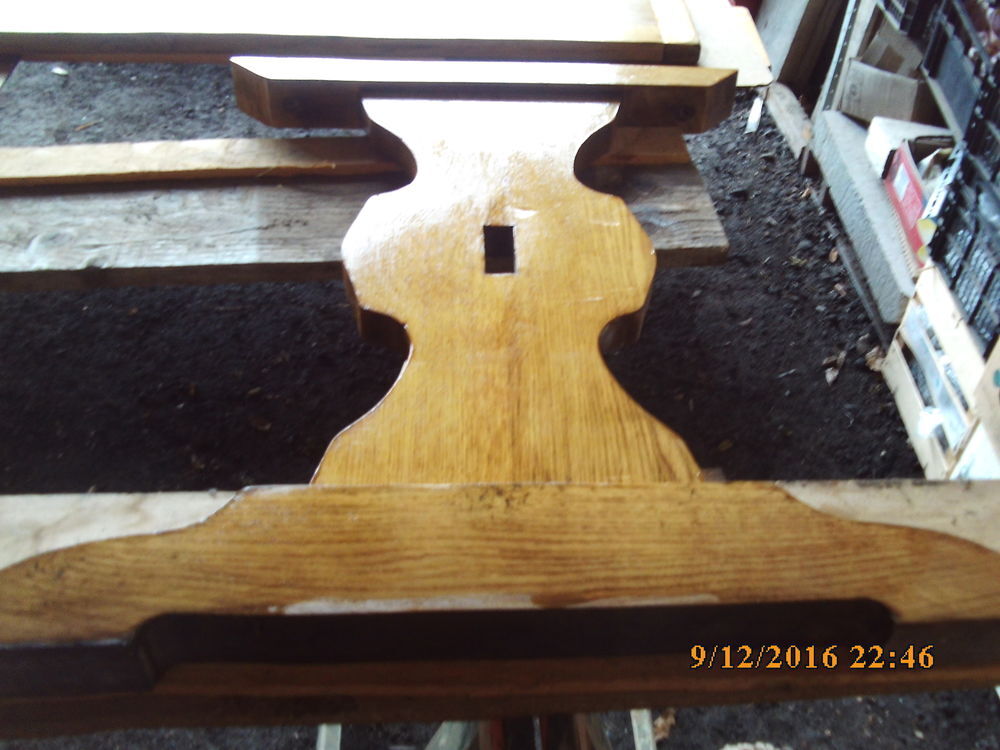 TABLE MONASTERE en CHENE de 160 x 80 cm Meubles