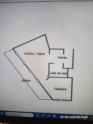  Appartement � louer 2 pi�ces 29 m�