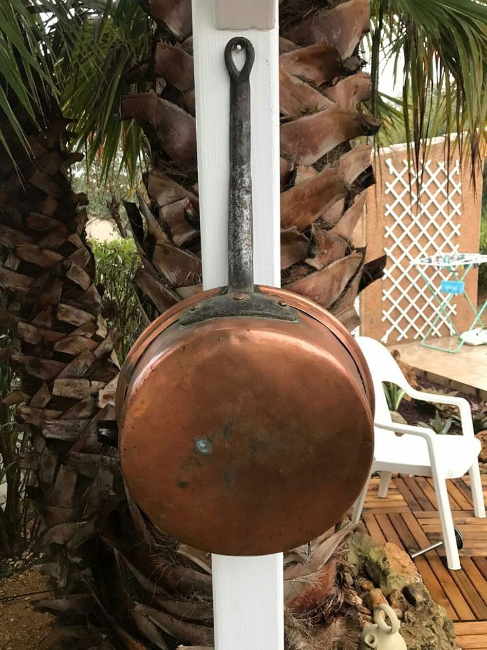 poele en cuivre Décoration