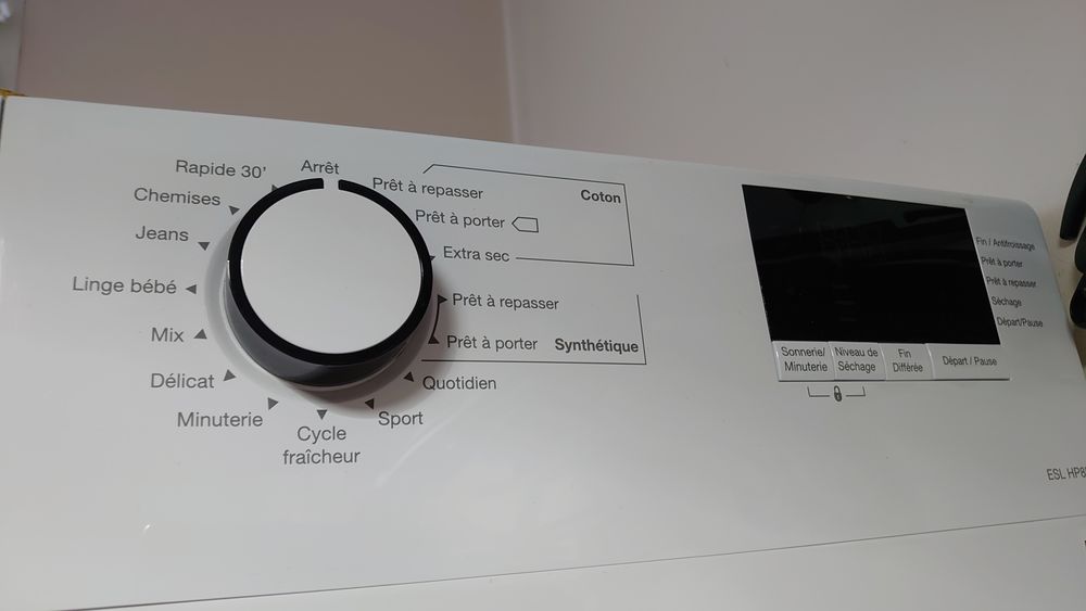 S&Egrave;CHE LINGE Condensation pompe &agrave; chaleur Electroménager