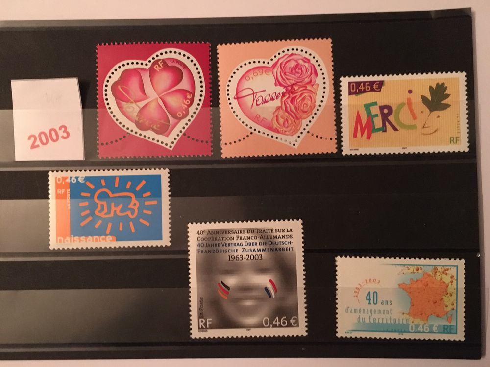 Timbres de collection de France ** Neufs 2003 