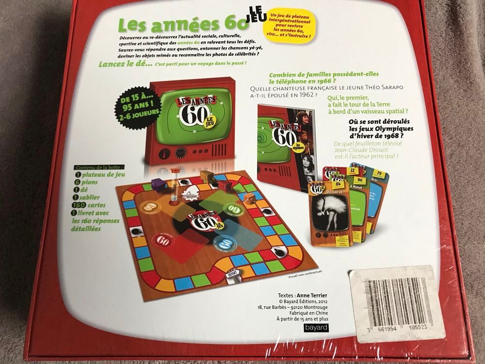 JEU ANNEE "60" neuf sous blister Jeux / jouets