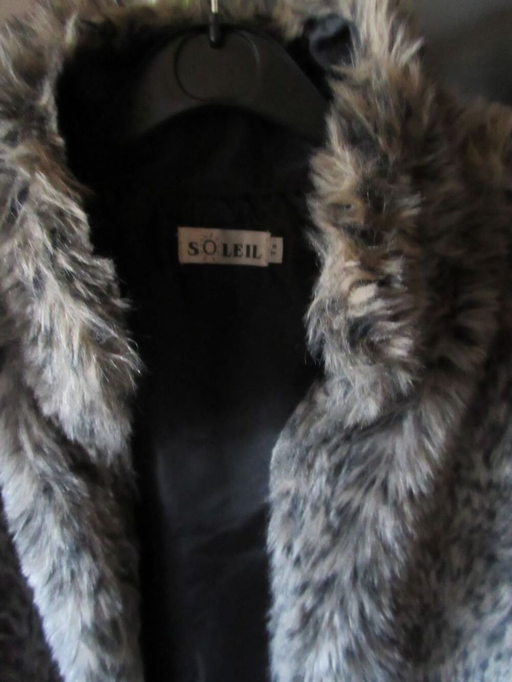 Gilet sans manches fausse fourrure Vêtements