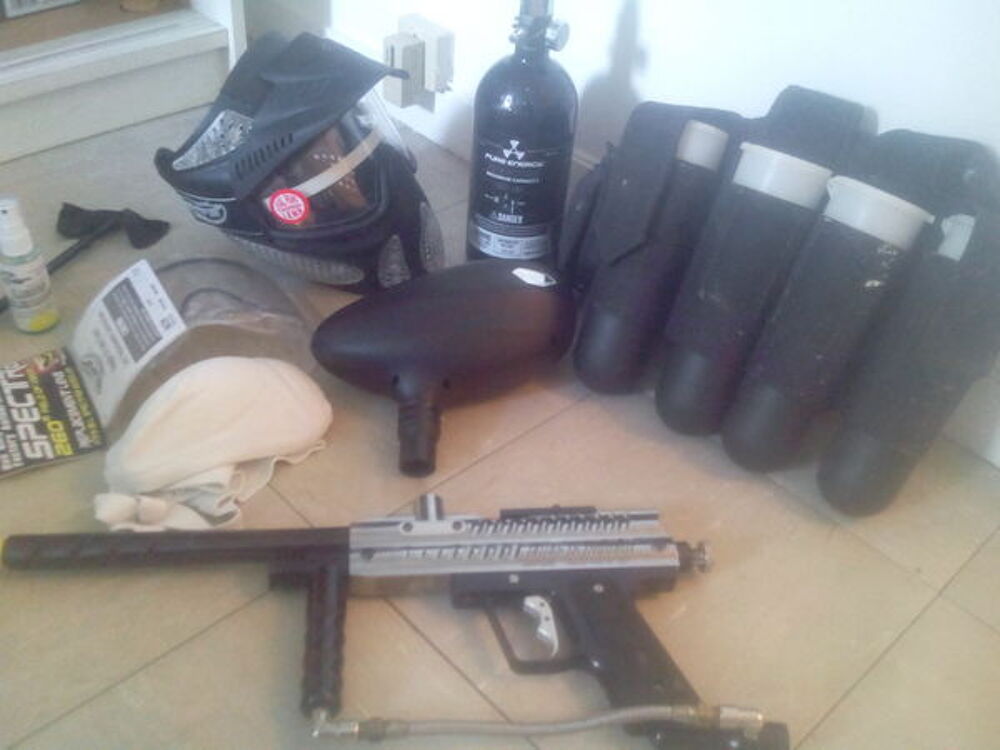 2 Packs Complet Paintball Inferno Terminator T3 Sports