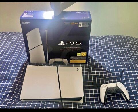 Sony PS5 Digital Edition Console - Blanc Bordeaux (33)
