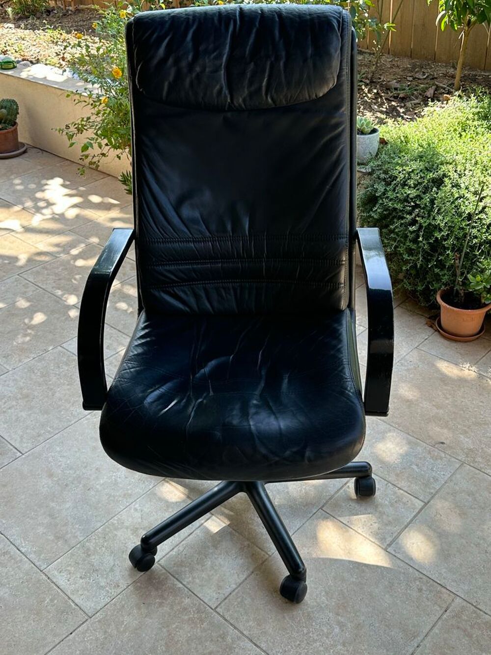 FAUTEUIL de BUREAU en CUIR Meubles