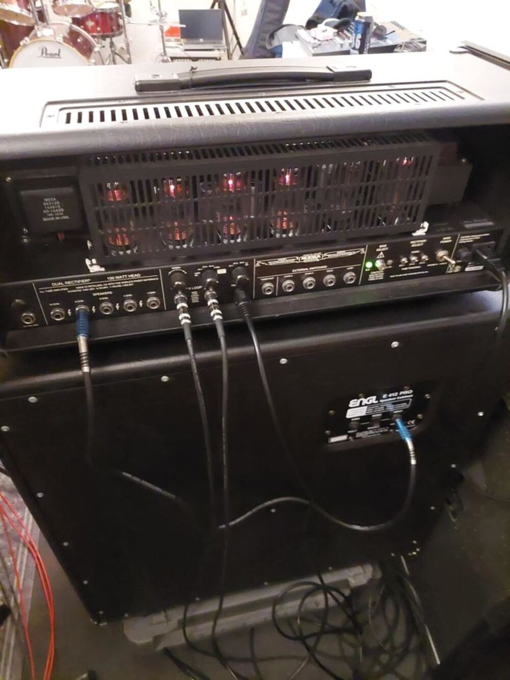T&ecirc;te d'Amplificateur Mesaboogie Dual Rectifier 100W Instruments de musique