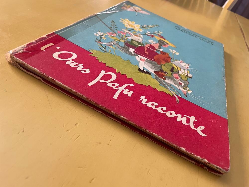 Livre ancien 1946 L'OURS PAFU RACONTE 10 histoires contes Livres et BD