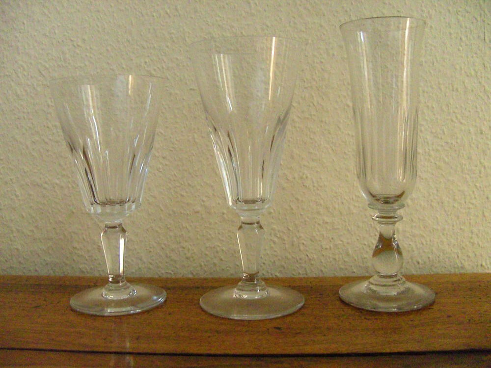 Verres cristal Meubles