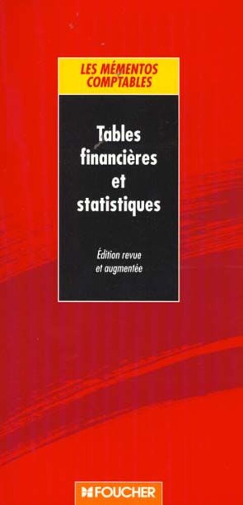 Tables financieres et statistiques 2 Villiers (86)