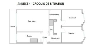  Appartement  vendre 3 pices 66 m