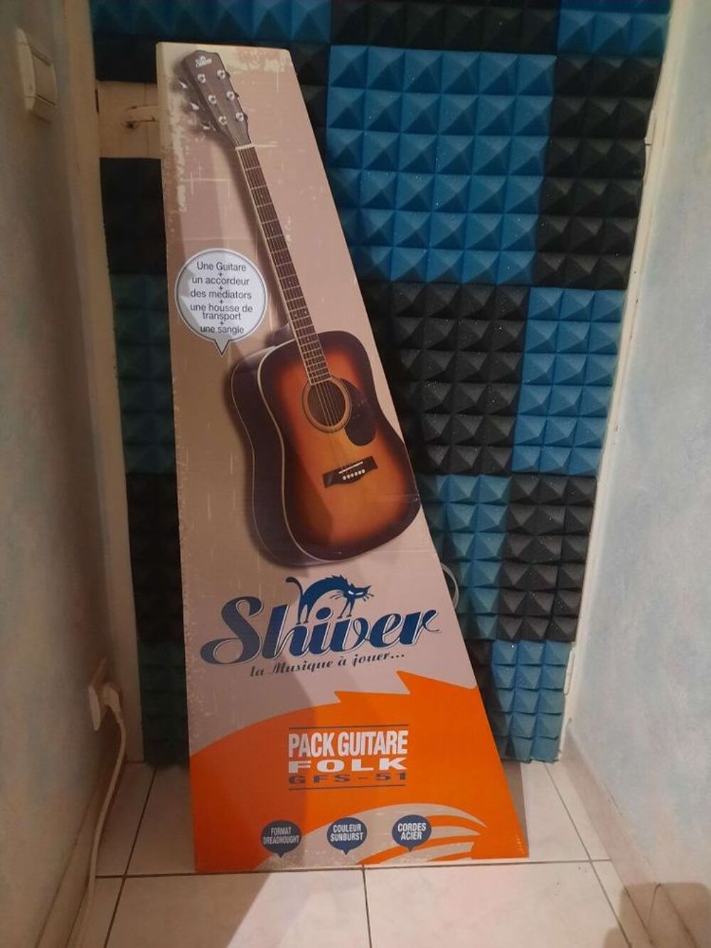 Guitare Shiver - Pack GFS-51 Sunburst Instruments de musique