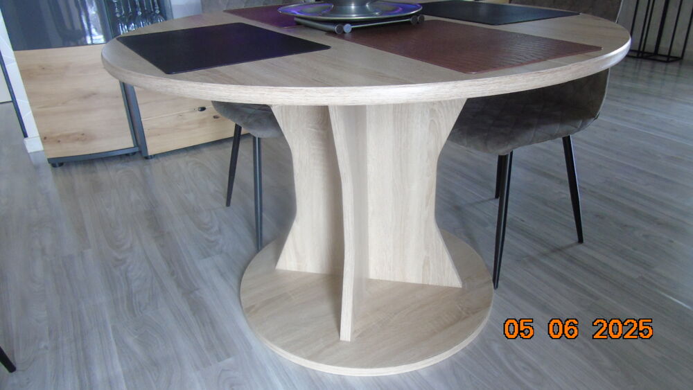 table ronde extensible Meubles