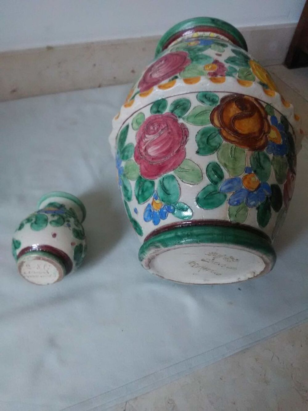 Vases "Cerart Monaco" anciens (3) / &agrave; l'unit&eacute; Décoration