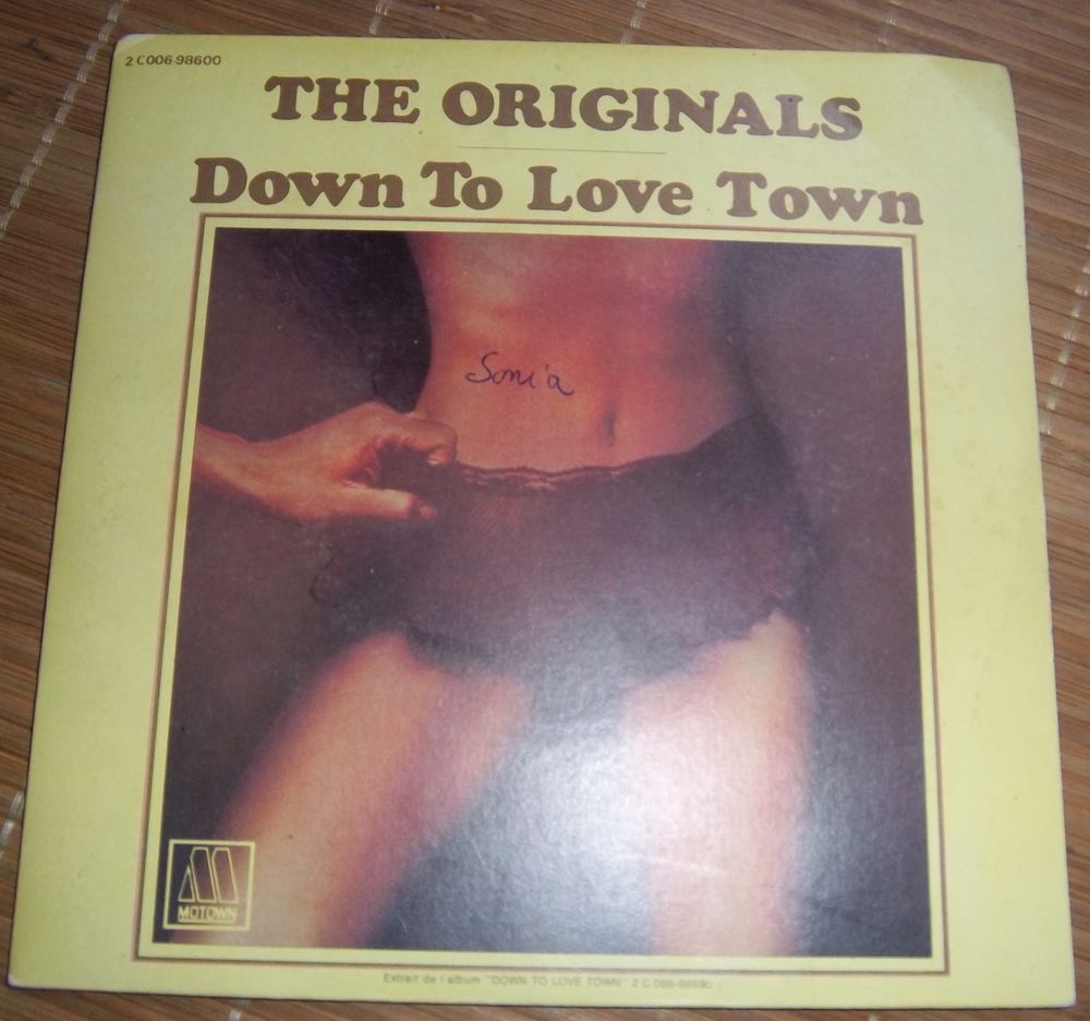 The originals down to love town 45 tours CD et vinyles